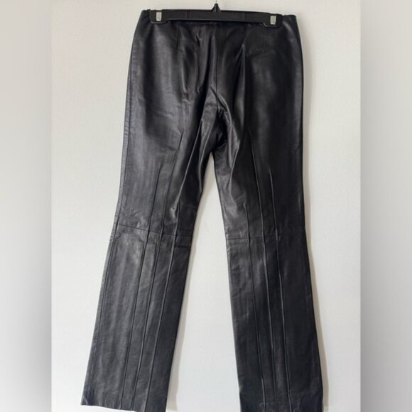 Rudsak Black Genuine Leather Pants — Size 6 - Picture 6 of 17